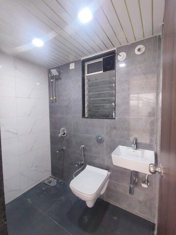 Bathroom in 1 BHK Apartment at Lotus Residency Goregaon West, Goregaon West – for Rent