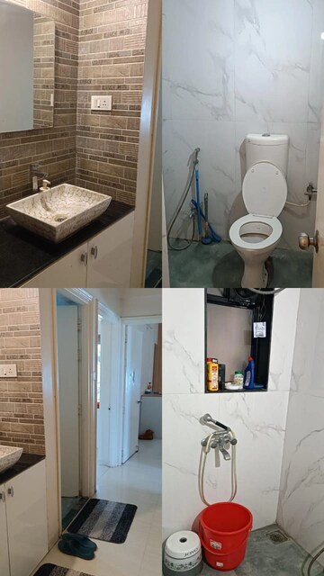 Bathroom in 3 BHK Apartment at Nyati Meadows, Wadgaon Sheri – for Rent