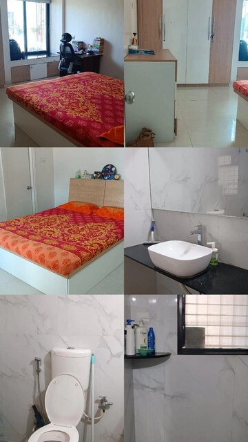 Bedroom in 3 BHK Apartment at Nyati Meadows, Wadgaon Sheri – for Rent