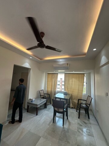 Living Room in 1 BHK Apartment at Hiranandani Gardens Cypress, Powai – for Rent