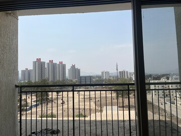Balcony in 2 BHK Apartment at VJ YashOne Infinitee, Tathawade – for Rent