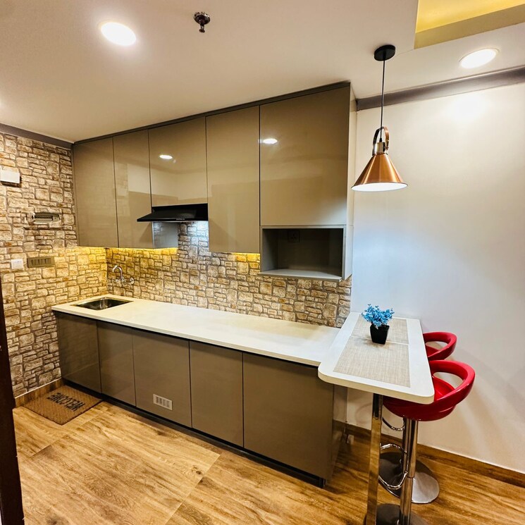 Kitchen, jmd-suburbio 1 Bedroom 650 Sq.Ft. Apartment In Sector 67 Gurgaon 8365823