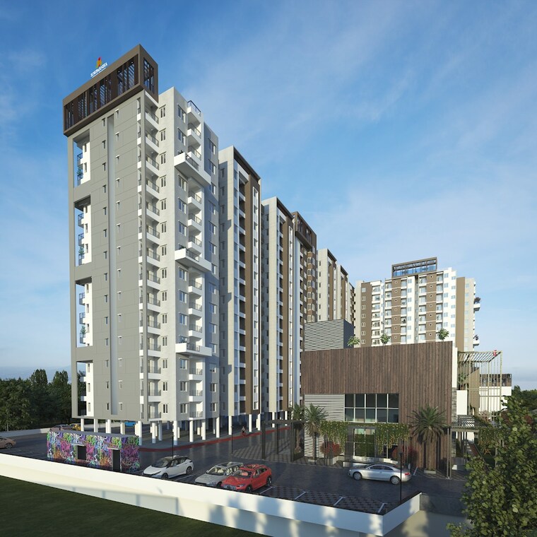 Exterior View, sowparnika-euphoria 2 Bedroom 911 Sq.Ft. Apartment In Whitefield Bangalore 8365850