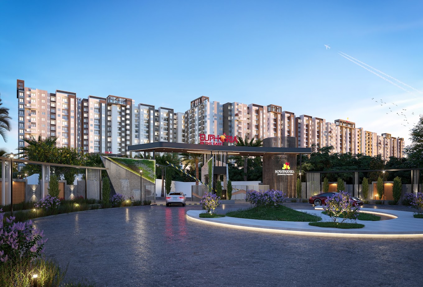 2 BHK Apartment For Sale in Sowparnika Euphoria