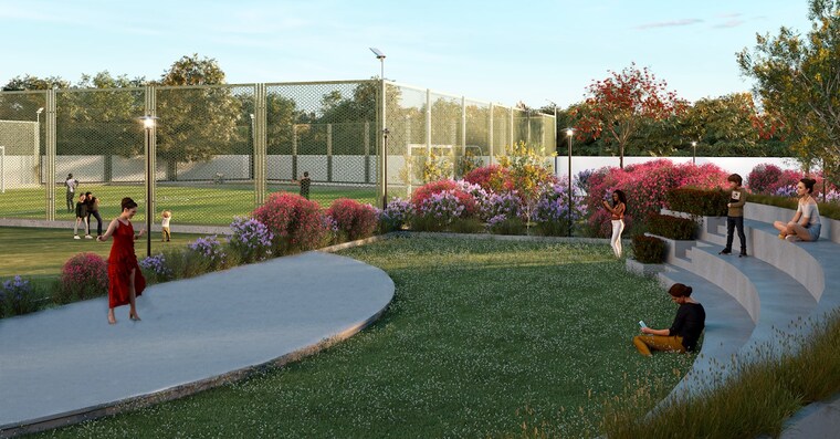 Garden, sowparnika-euphoria 2 Bedroom 911 Sq.Ft. Apartment In Whitefield Bangalore 8365850