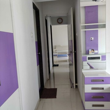 Building Lobby in 2 BHK Apartment at Swastik Residency 1, Ghodbunder Road – for Rent