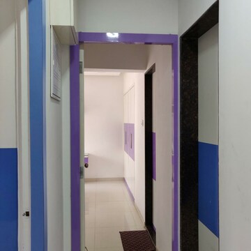 Building Lobby in 2 BHK Apartment at Swastik Residency 1, Ghodbunder Road – for Rent