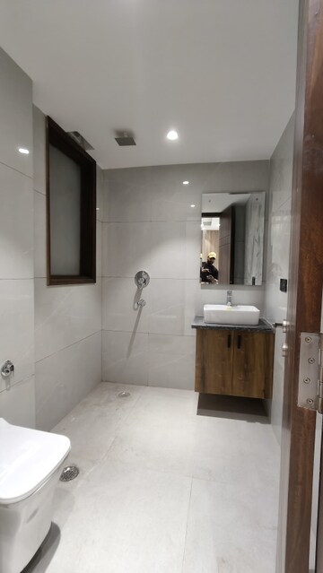 Bathroom in 3 BHK Apartment at Saket – for Rent