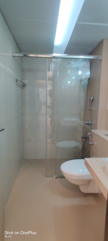 Bathroom in 2 BHK Apartment at L&T Emerald Isle, Powai – for Rent