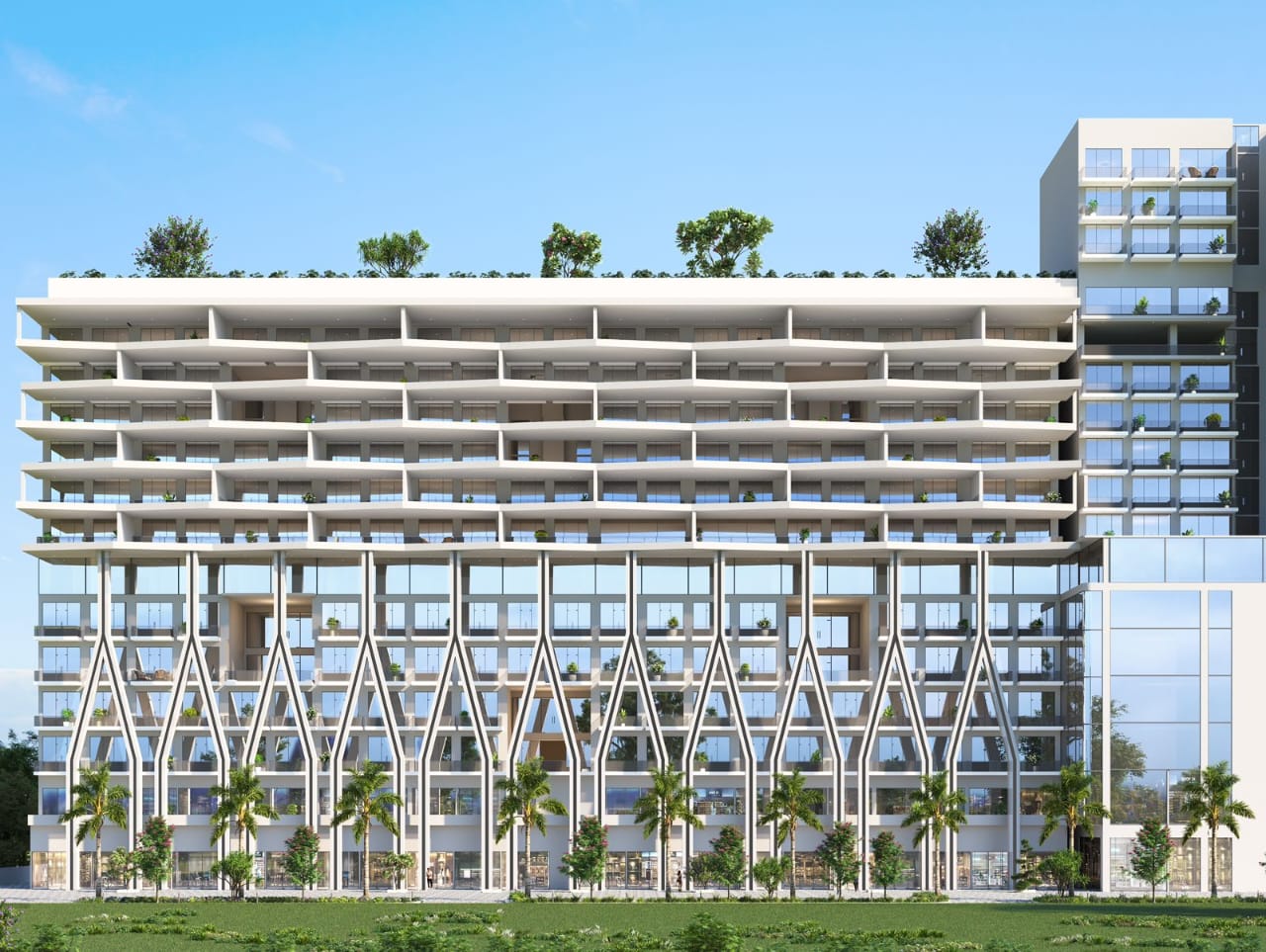 Studio  + Extra Room 500 Sq.Ft. Apartment in VHR Winsten Park