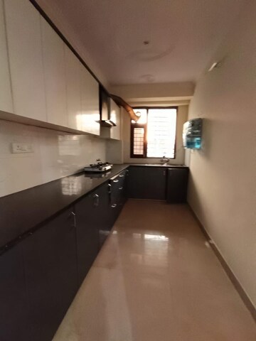 Kitchen in 3 BHK Builder Floor at Ansal Sushant Lok I, Sector 43 – for Rent