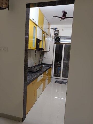 Kitchen in 3 BHK Apartment at B & M Atlantis, Ghansoli – for Rent