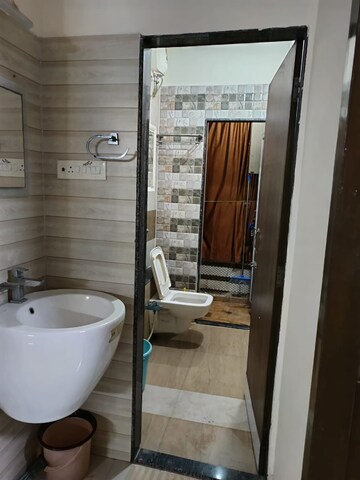 Bathroom in 3 BHK Apartment at B & M Atlantis, Ghansoli – for Rent