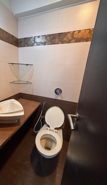 Bathroom in 1 BHK Apartment at Hiranandani Gardens, Powai – for Rent