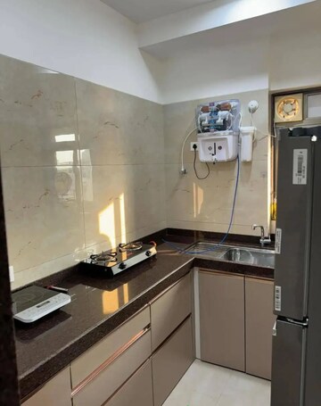 Kitchen in 1 BHK Apartment at Hiranandani Gardens, Powai – for Rent
