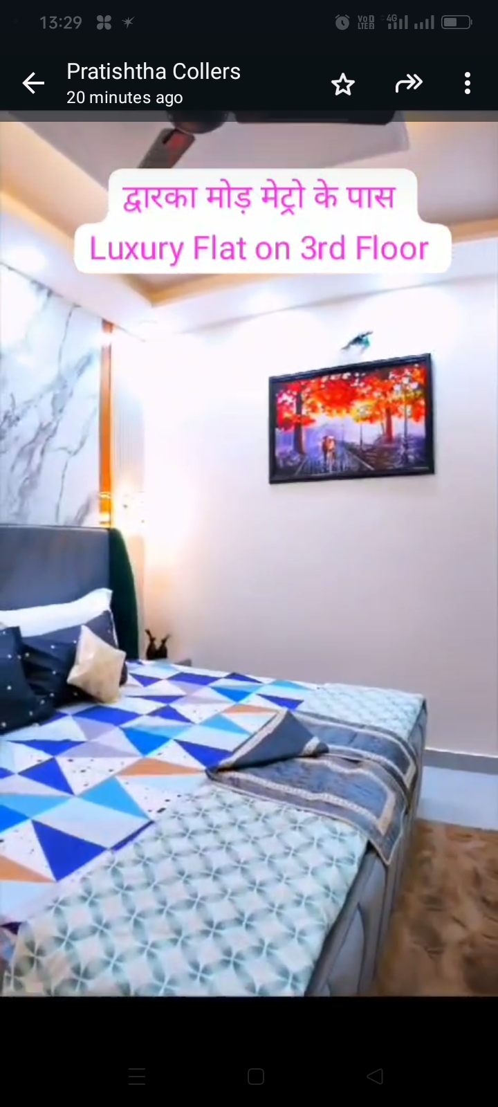 3 BHK Builder Floor For Sale in Dwarka Mor