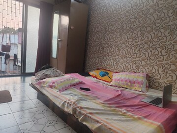 Bedroom in 1 BHK Apartment at Mahakali Model Town, Jogeshwari East – for Rent