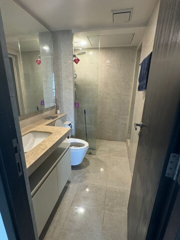 Attached Bathroom in 2 BHK Apartment at Hiranandani Atlantis, Powai – for Sale