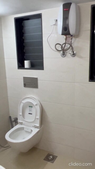Bathroom in 2 BHK Apartment at Shreeji Paradise CHS, Jogeshwari West – for Rent