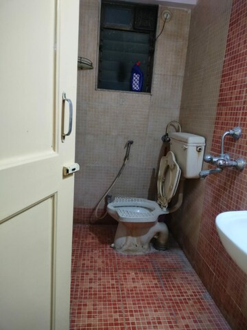 Bathroom in 3 BHK Apartment at Vijay Annex 32, Waghbil – for Rent