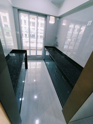 Kitchen in 1 BHK Apartment at Shree Ramdev Ritu Heights, Mira Road – for Sale