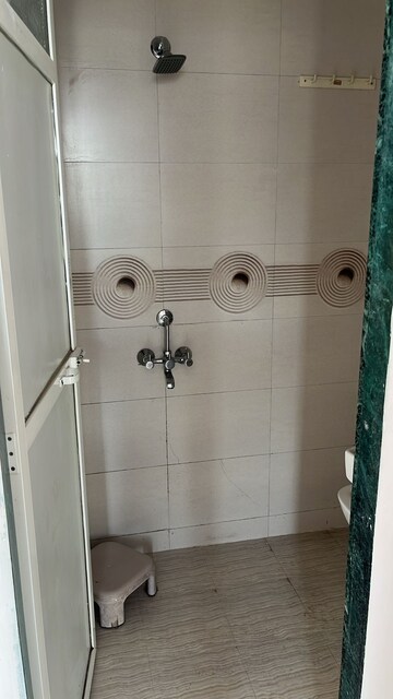 Bathroom in 1 BHK Apartment at Mohid Swiz Heights, Andheri West – for Rent
