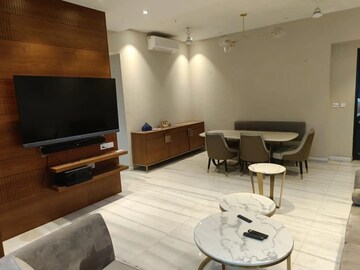 Living Room in 3 BHK Apartment at Indiabulls Blu, Worli – for Rent