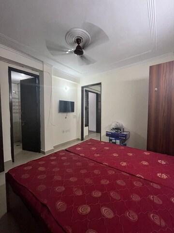 Bedroom in 2 BHK Builder Floor at Ansal Sushant Lok I, Sector 43 – for Rent