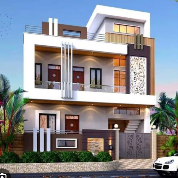 Exterior View, tdi city 3 Bedroom 180 Sq.Ft. Builder Floor In Tdi City Panipat 8366757