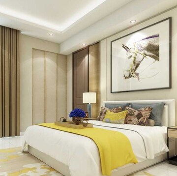 Bedroom in 3 BHK Apartment at Ramprastha Imperial Heights Phase 1, Indrapuram – for Sale