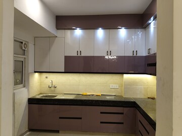 Kitchen in 3 BHK Apartment at Omaxe Waterscapes, Gomti Nagar – for Rent