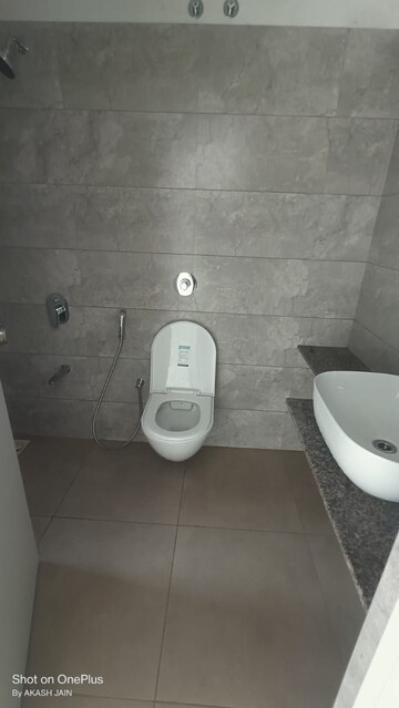 Bathroom in 3 BHK Apartment at Swati Parkside, Shela – for Rent