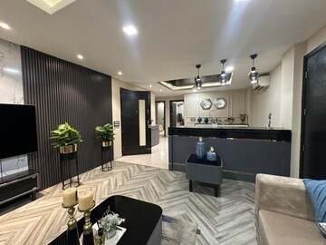 Living Room in 3 BHK Apartment at Saket – for Rent