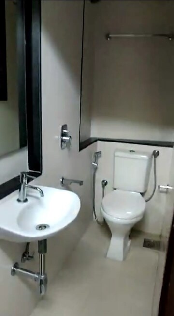 Bathroom in 4 BHK Apartment at Worli – for Rent