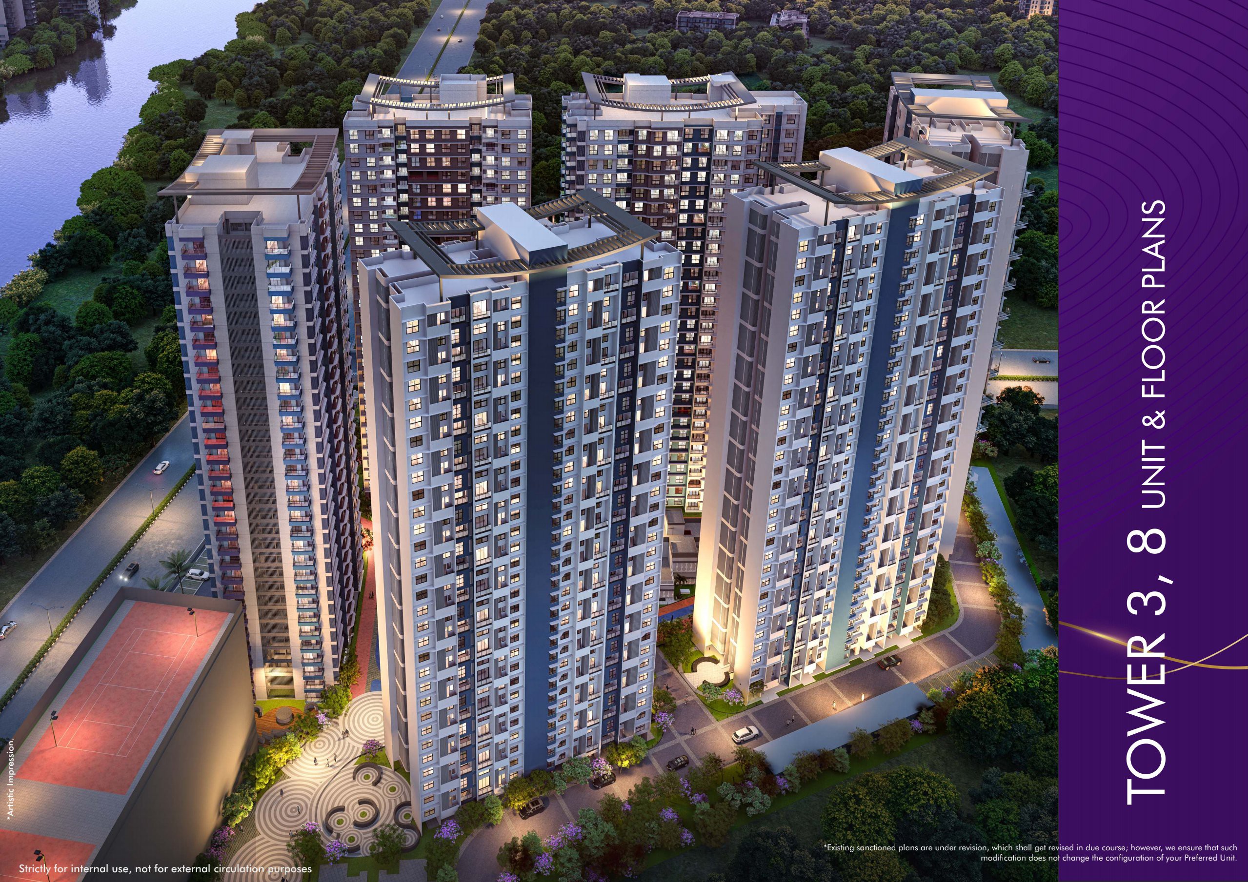 3 BHK Apartment For Sale in Gera Island of Joy