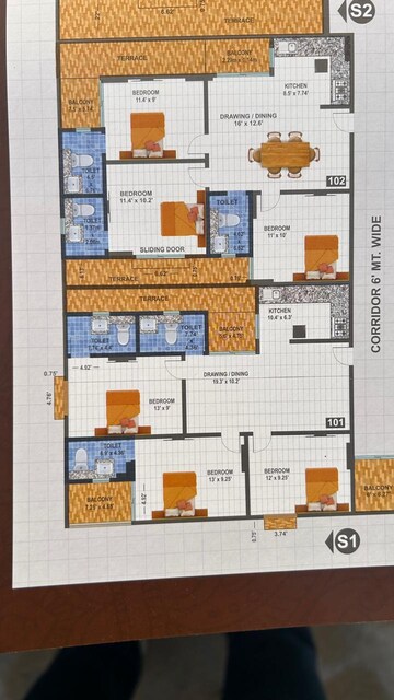 Master Plan in 3 BHK Apartment at Keshar Vihar – for Sale