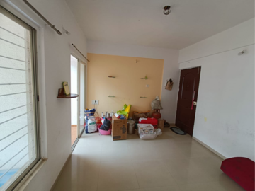 Living Room in 1 BHK Apartment at Navratna Exotica, Kharadi Bypass Road – for Rent
