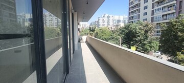 Balcony in 4 BHK Builder Floor at Ansal Sushant Lok I, Sector 43 – for Rent