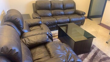 Living Room in 1 BHK Apartment at Sea Shell Apartment, Andheri West – for Rent