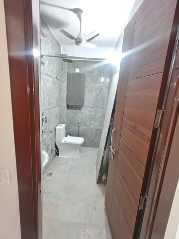 Bathroom in 3 BHK Builder Floor at Chattarpur – for Rent