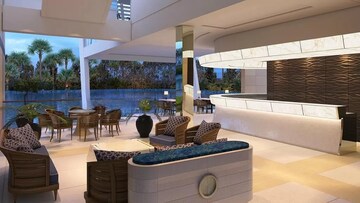 Team Area in 4 BHK Apartment at Indiabulls Blu, Worli – for Rent