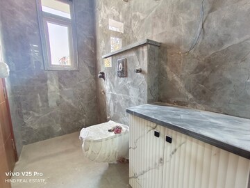 Bathroom in 3 BHK Builder Floor at Vasant Kunj – for Rent