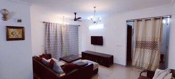 Living Room in 3 BHK Apartment at Puravankara Purva Venezia, Yelahanka New Town – for Rent