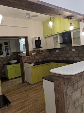 Kitchen in 3 BHK Apartment at Prestige Monte Carlo, Yelahanka – for Rent