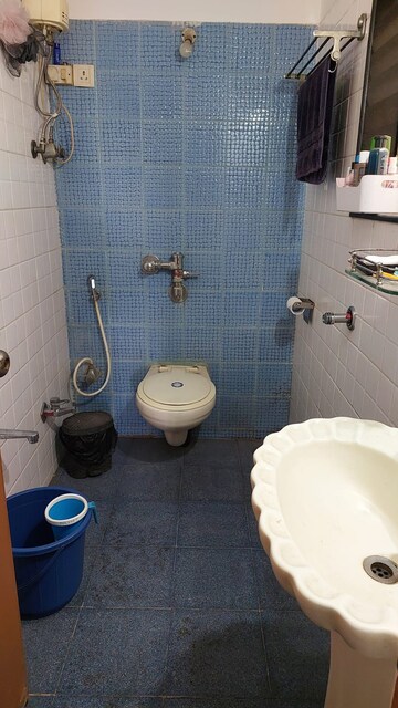 Bathroom in 2 BHK Apartment at Namah Shivay Apartment, Chembur – for Rent
