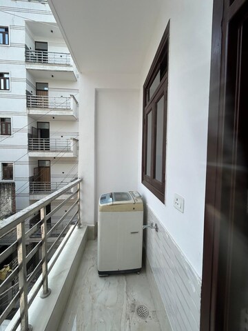 Balcony in 2 BHK Builder Floor at Saket – for Rent