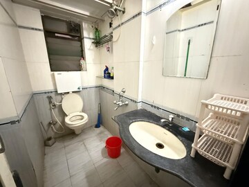 Bathroom in 2 BHK Apartment at Luv Kush Tower, Chembur – for Rent