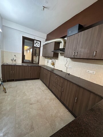Kitchen in 3 BHK Builder Floor at Saket – for Rent