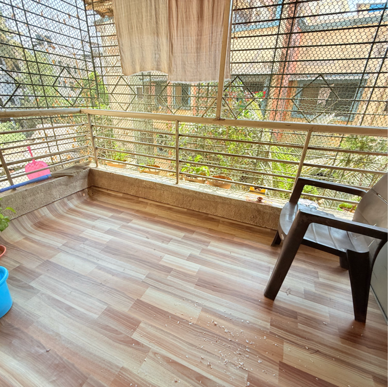 Balcony, mangalmurti-complex 2 Bedroom 950 Sq.Ft. Apartment In Vichumbe Navi Mumbai 8367976