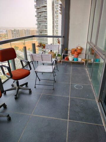 Balcony in 2 BHK Apartment at Ireo The Grand Arch, Sector 58 – for Rent